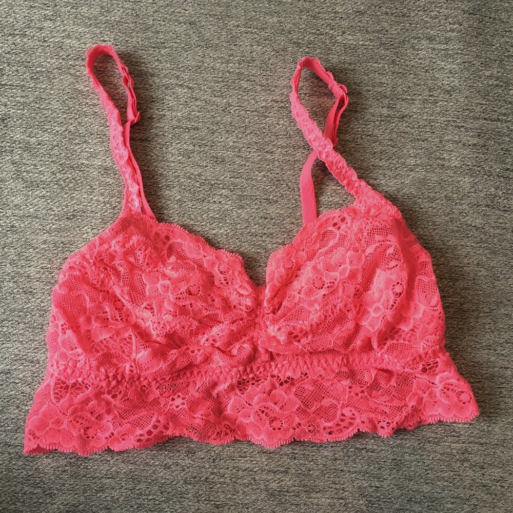 2 Pink Bralettes Size S/P